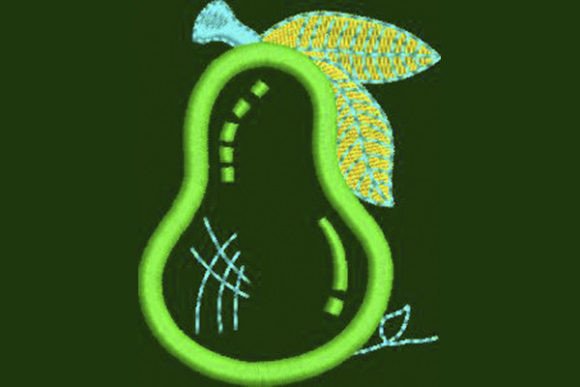 Applique Pear