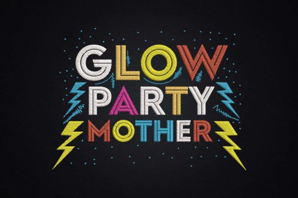 Color Vintage Retro Party Mother s Day