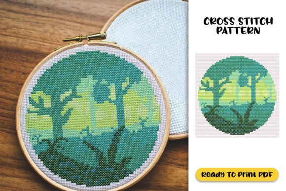 Forest Cross Stitch Pattern Review